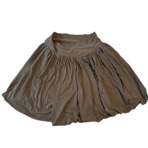 Calvin Klein Brown Tan Bubble Skirt